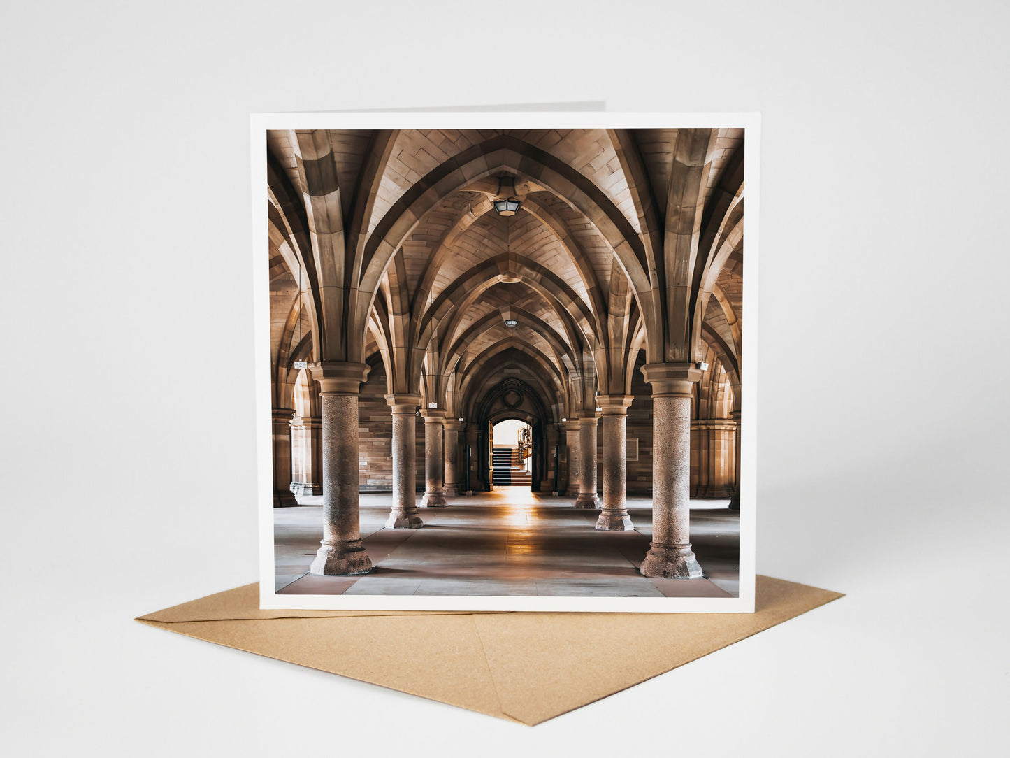 Cloisters Glasgow Greeting card