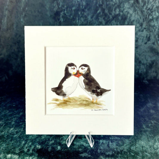 Original Watercolour_Puffins (1)