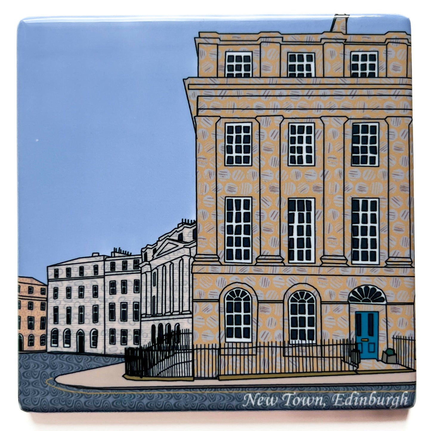 Edinburgh Suburbs Ceramic Coasters