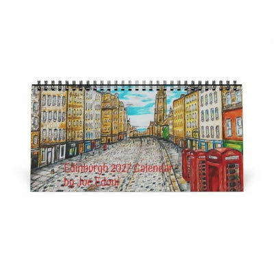 Edinburgh 2027 desk calendar