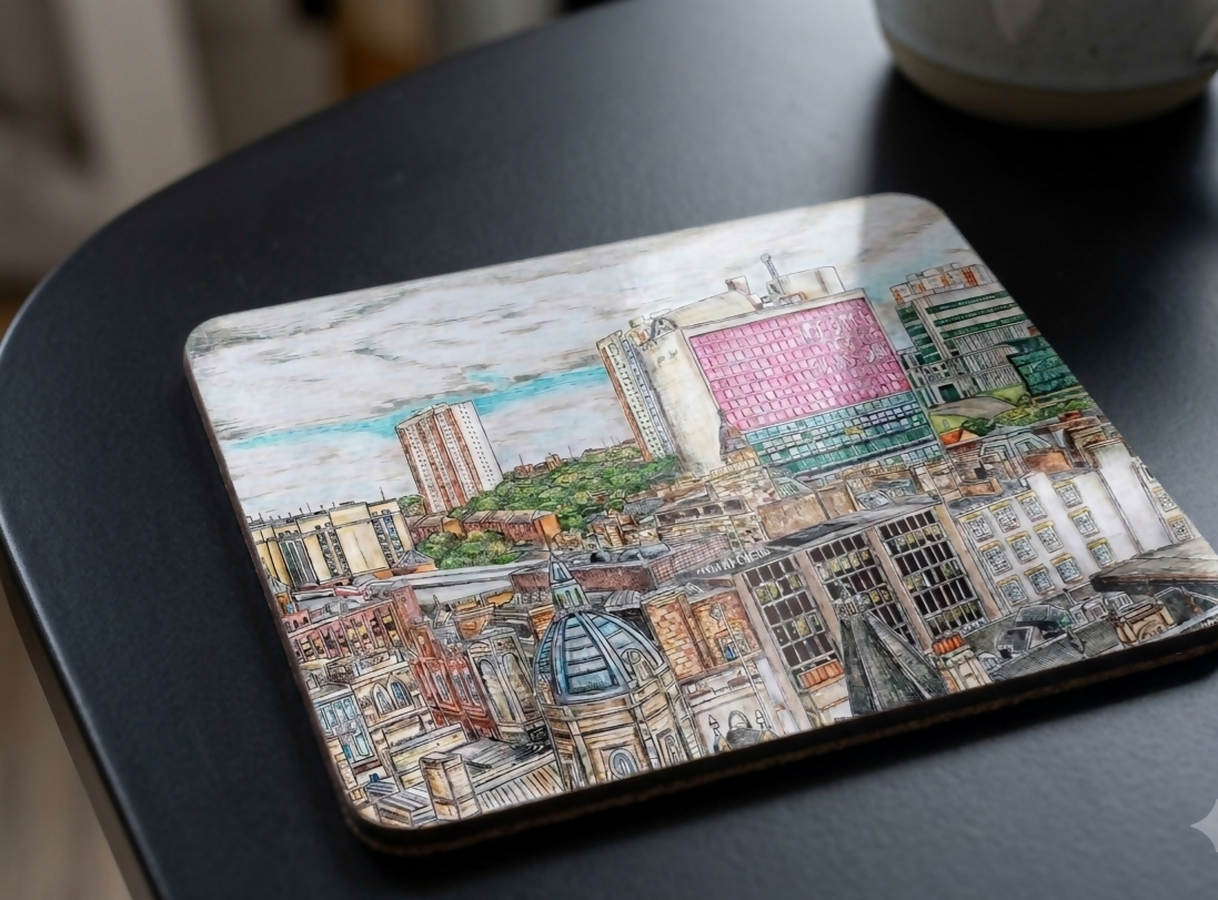 Ceramic 11oZ Mug Glasgow cityscape Design