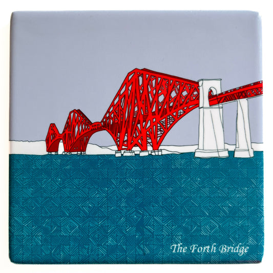 Edinburgh Landmarks Ceramic Coasters
