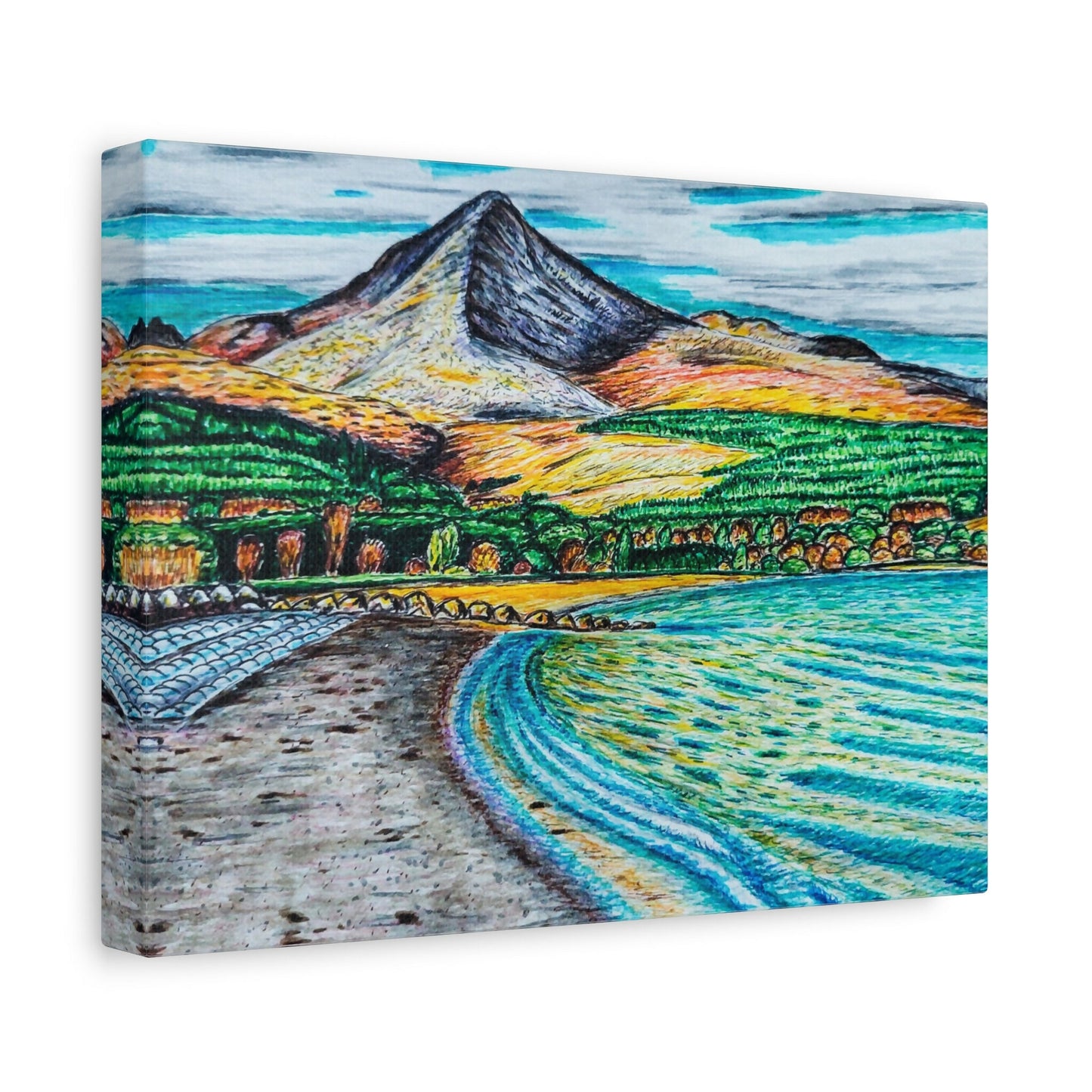Arran Goatfell, Canvas Print
