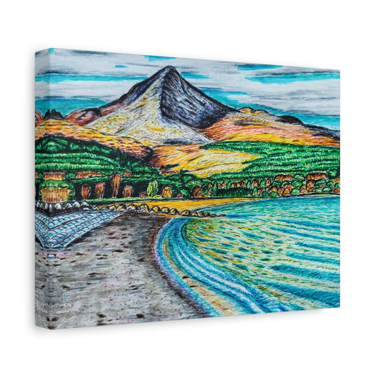 Arran Goatfell, Canvas Print