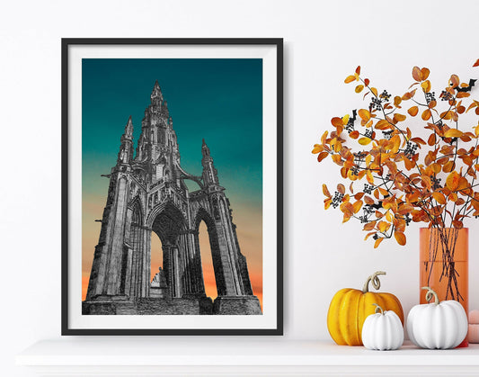 Scott Monument Print, Edinburgh