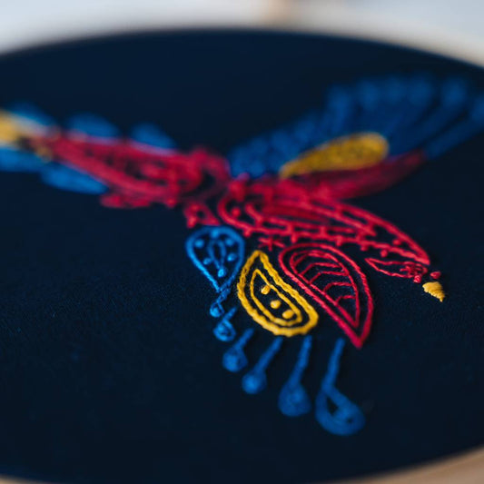 Parrot Embroidery Kit