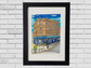 The Granary Pub Glasgow Framed Art Print