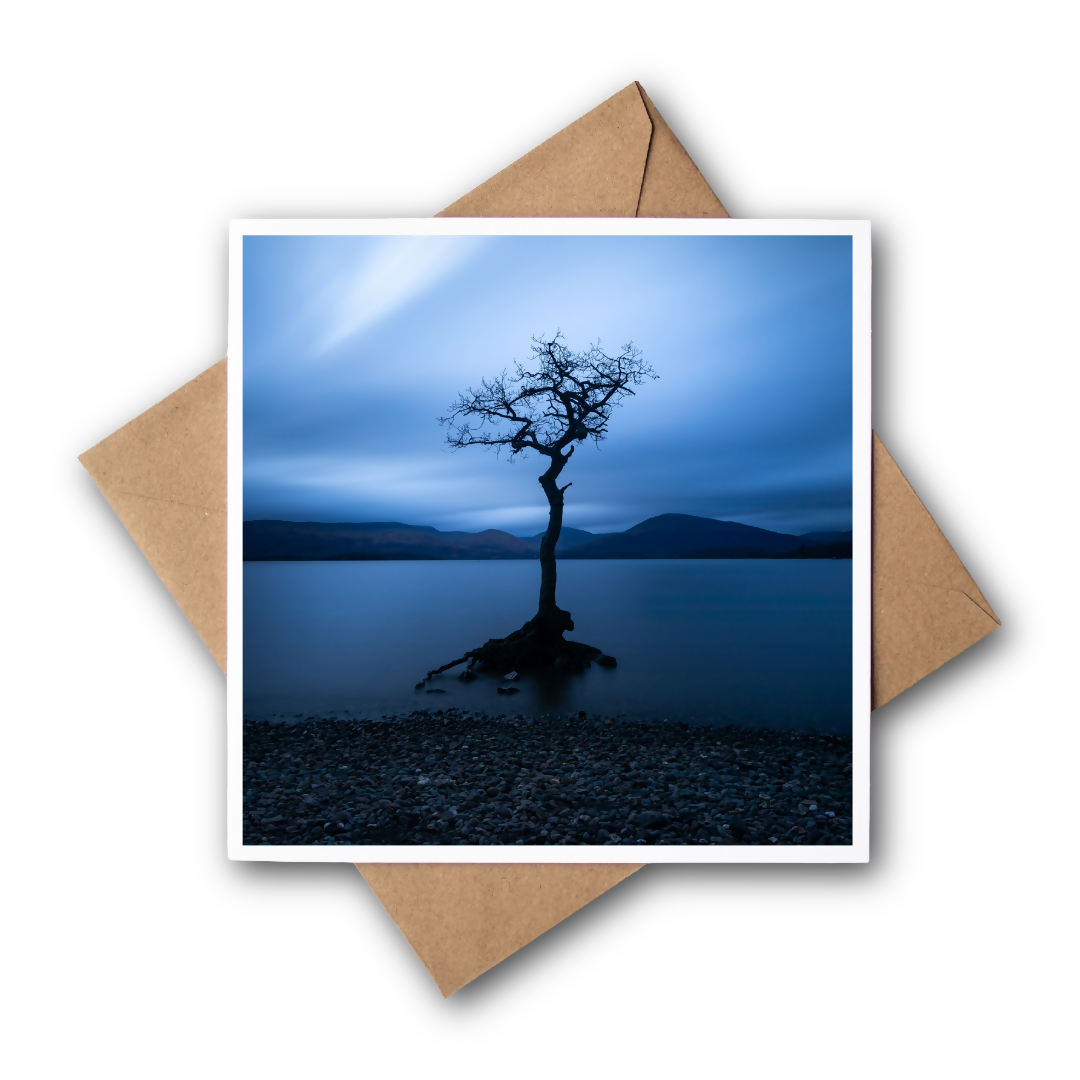 Milarrochy Bay Loch Lomond Greeting card