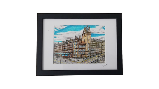 Framed Glasgow Central Station Print