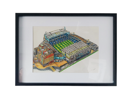 Framed Stamford Bridge, Chelsea FC Print