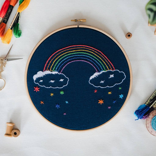 Rainbow Embroidery Kit