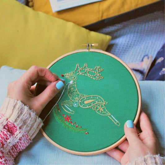 Reindeer Embroidery Kit