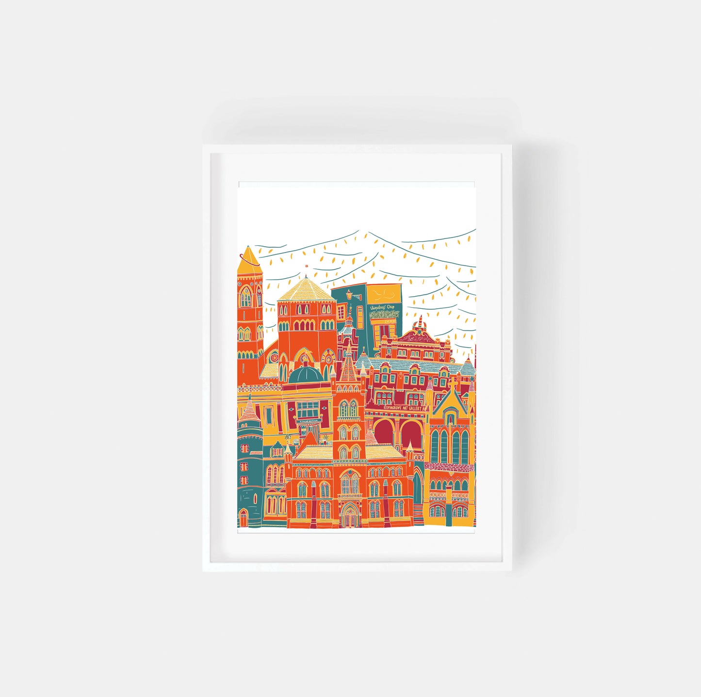Print of Glasgow West End