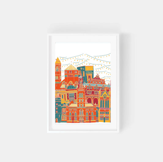 Print of Glasgow West End