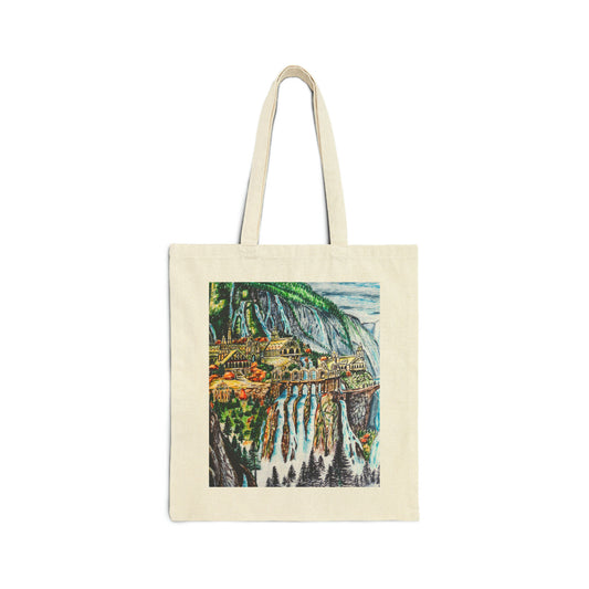 Fictional movie cotton Tote bag
