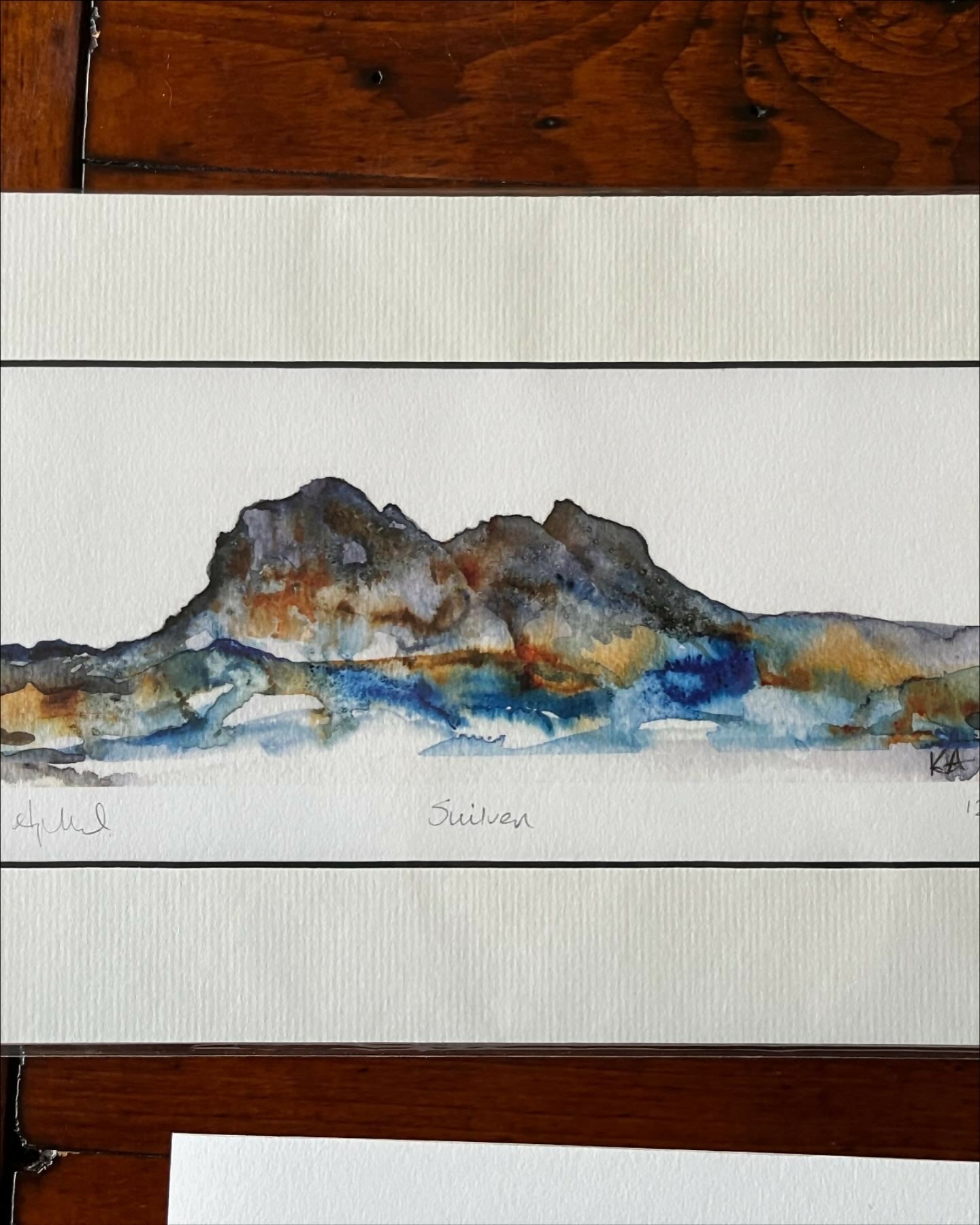 Suilven - Limited Edition Giclee Print on quality Hahnemühle paper