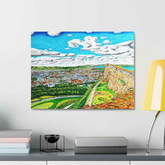 Edinburgh Arthurs Seat Canvas Print
