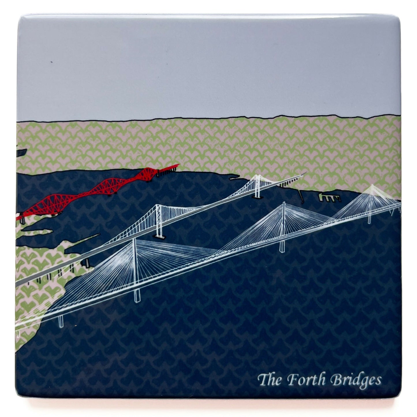 Edinburgh By The Sea Ceramic Coasters