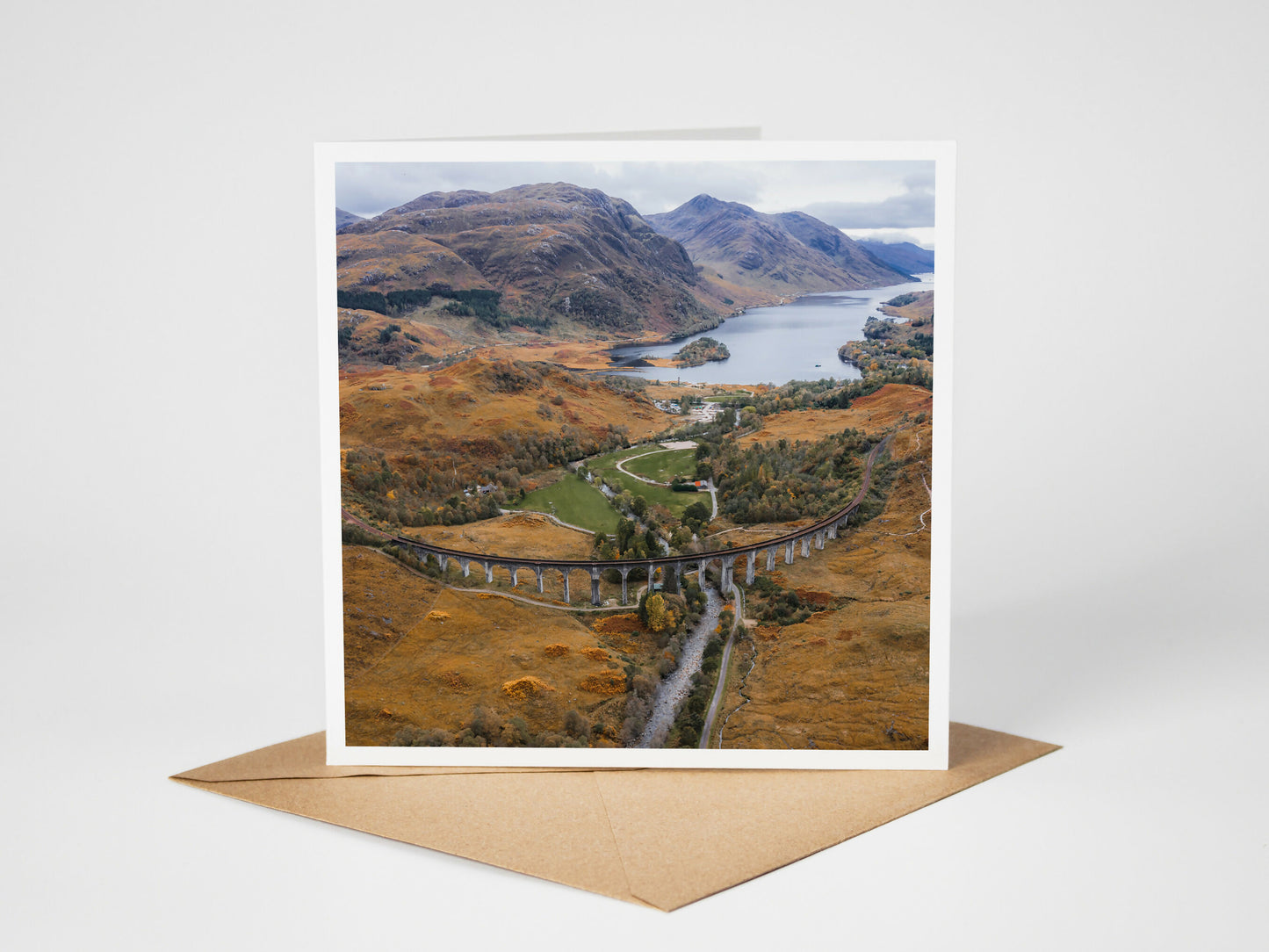 Glenfinnan viaduct Greeting card