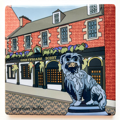 Edinburgh Suburbs Ceramic Coasters