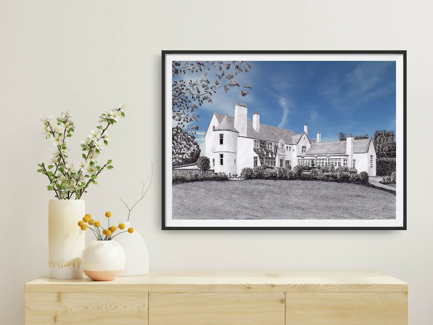 Lochgreen House Hotel Print, Troon Ayrshire