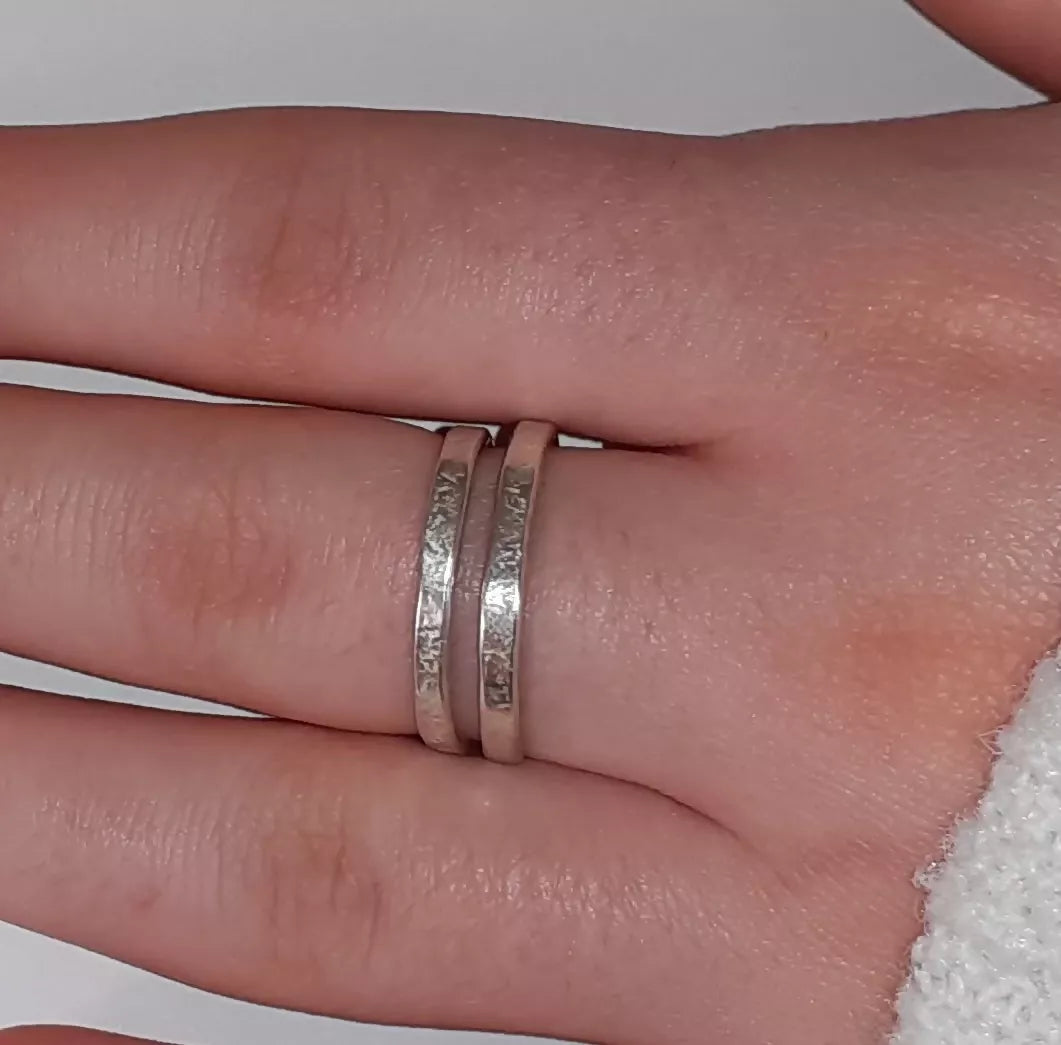 Adjustable Ring Snake brass/copper/silver 020