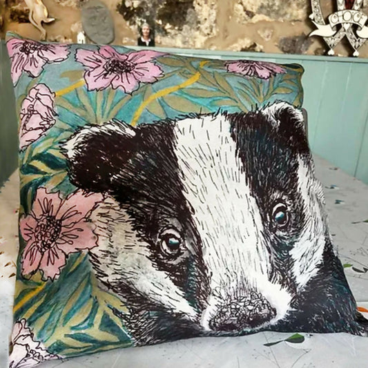 Badger Double Sided Cushion Cover
