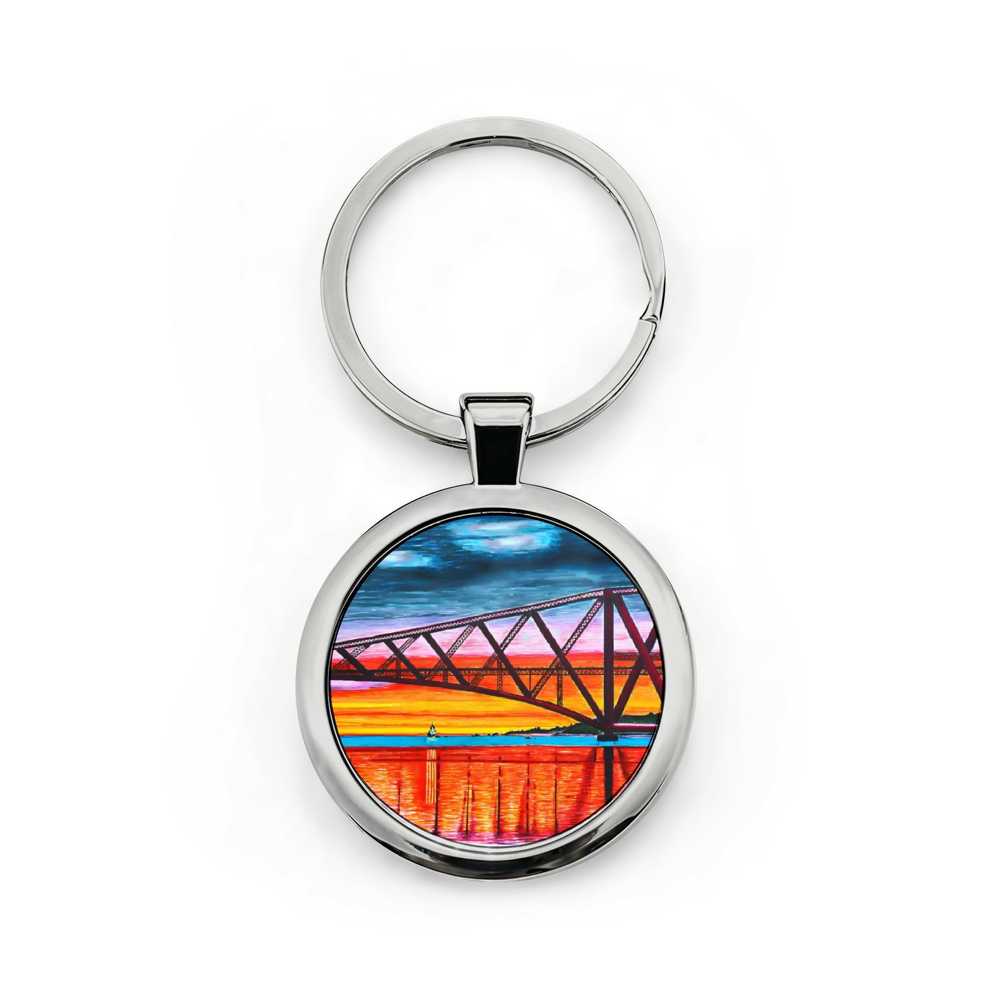 Bridge Key Ring Forth Bridge Keyring – Scottish Design Exchange