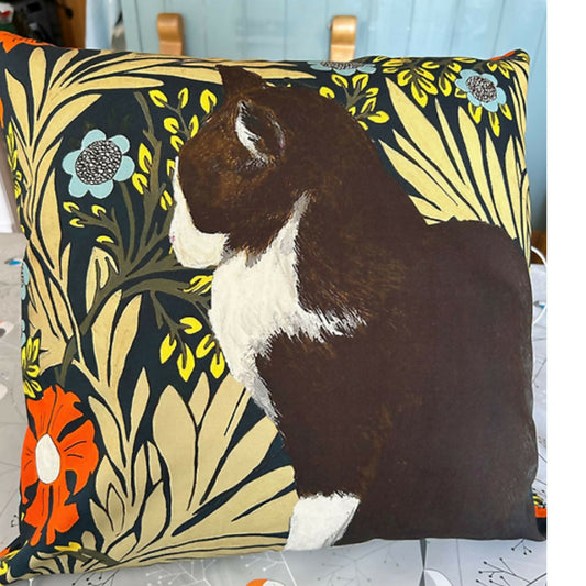 Cat Double Sided Cushion Cover