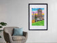 Edinburgh Carlton Hill Framed Giclee Art Print