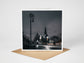 Midnight view of Glasgow Cathedral Greeting card