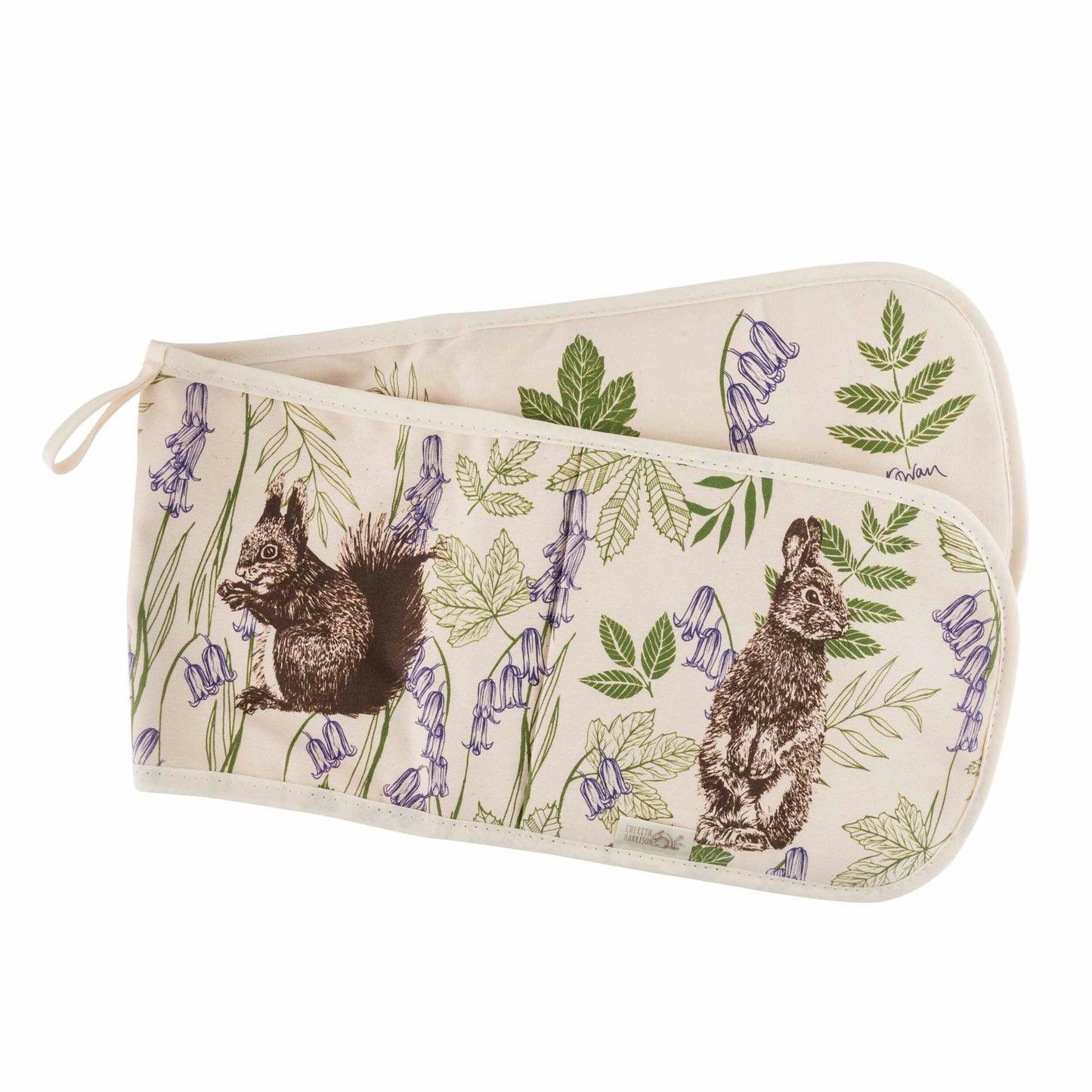 Woodland Creatures Double Oven Gloves