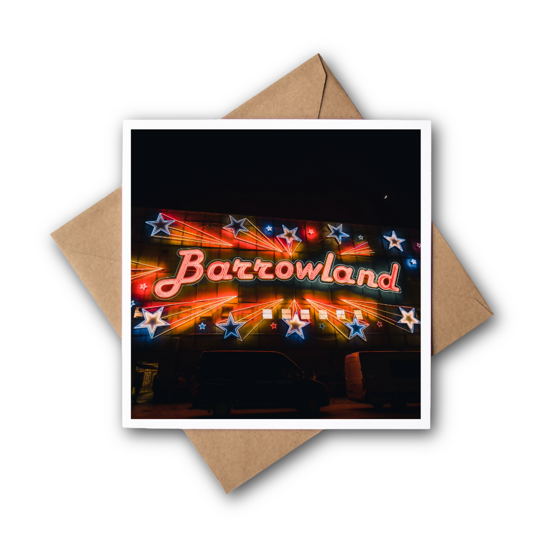 Barrowland Glasgow Greeting card
