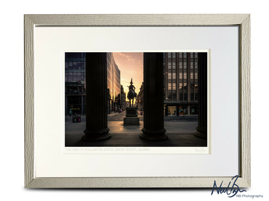The Duke Queen Street Glasgow Scotland - A4 (40x30cm) Framed/Unframed Fine Art Photo Print