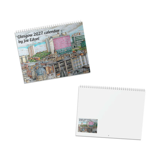 Glasgow 2027 A4 Wall Calendar