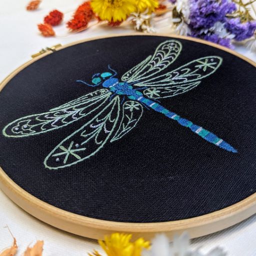Dragonfly Embroidery Kit