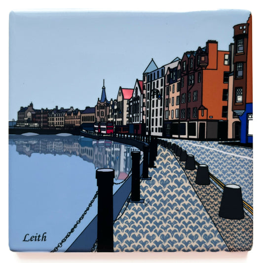 Edinburgh By The Sea Ceramic Coasters
