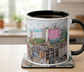 Ceramic 11oZ Mug Glasgow cityscape Design