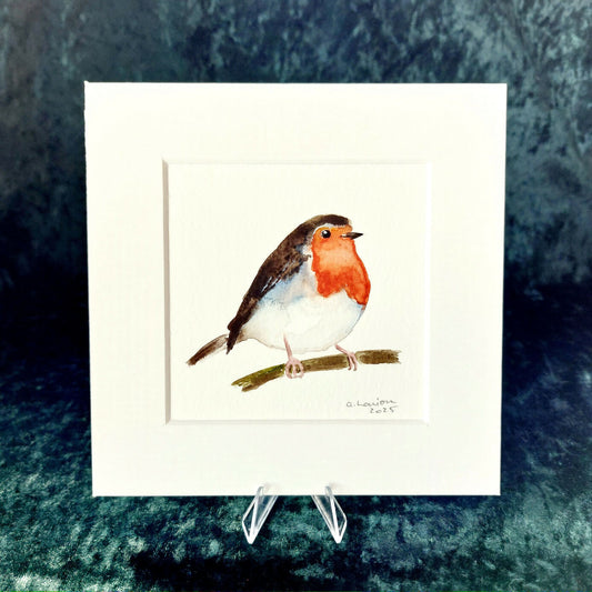 Original Watercolour_Robin side (1)