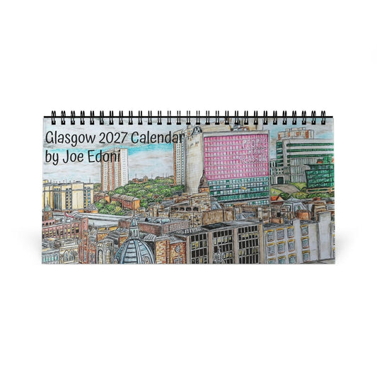 Glasgow 2027 desk calendar