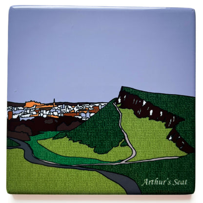 Edinburgh Landmarks Ceramic Coasters