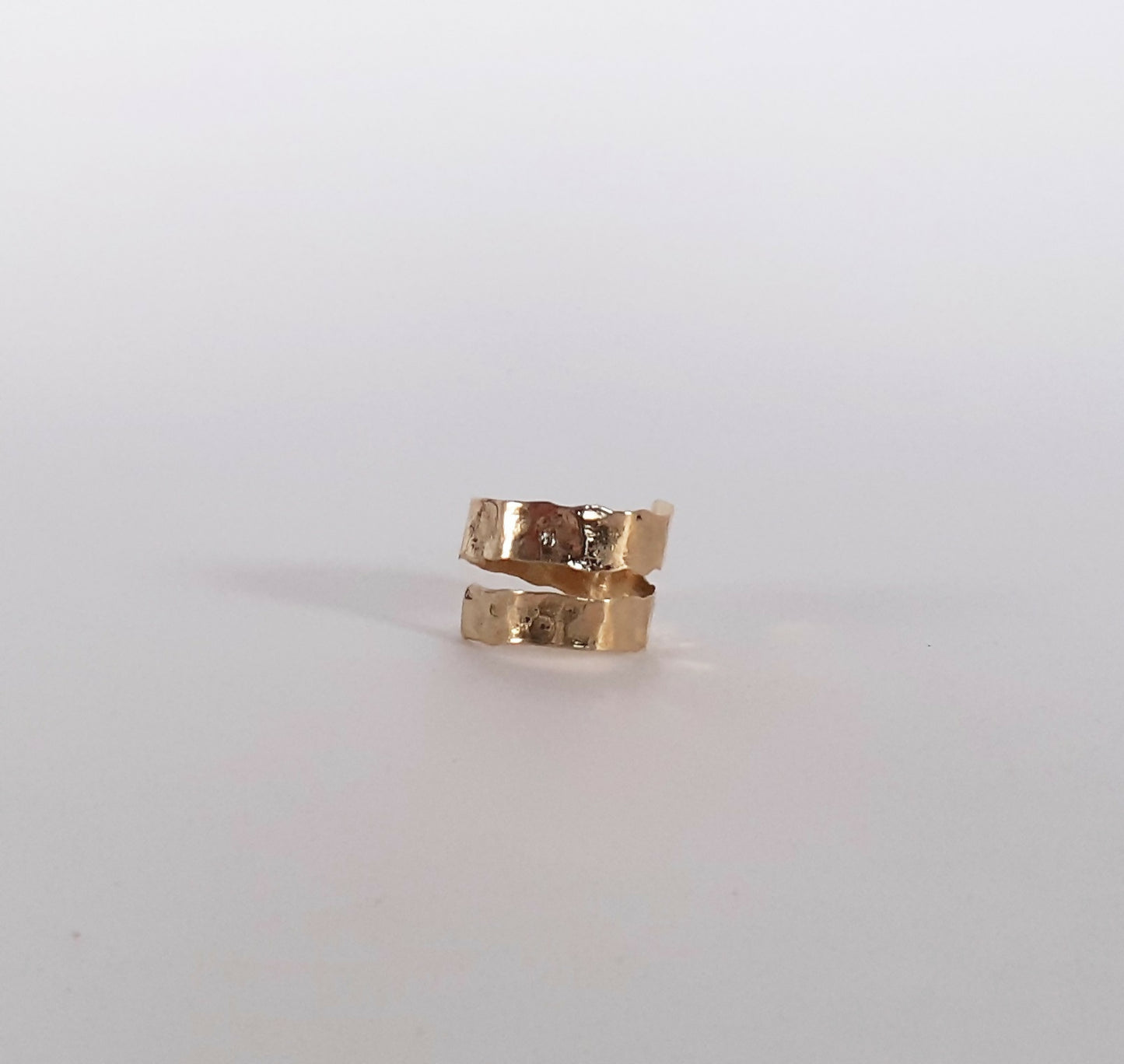 Adjustable Ring Snake brass/copper/silver #5