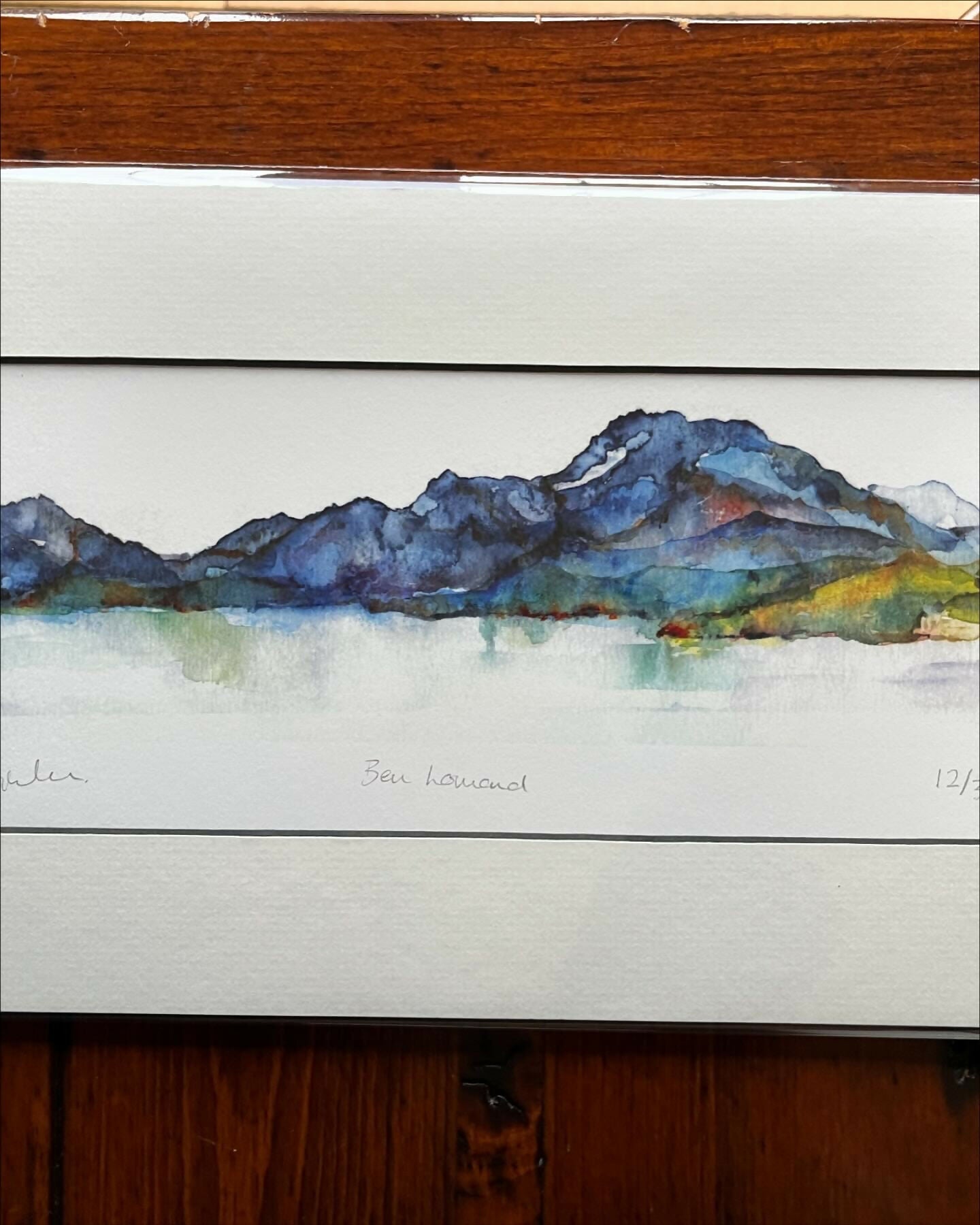 Ben Lomond - Limited Edition Giclee Print on quality Hahnemühle paper