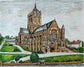 Paisley Coats Memorial Church, Framed Art Print