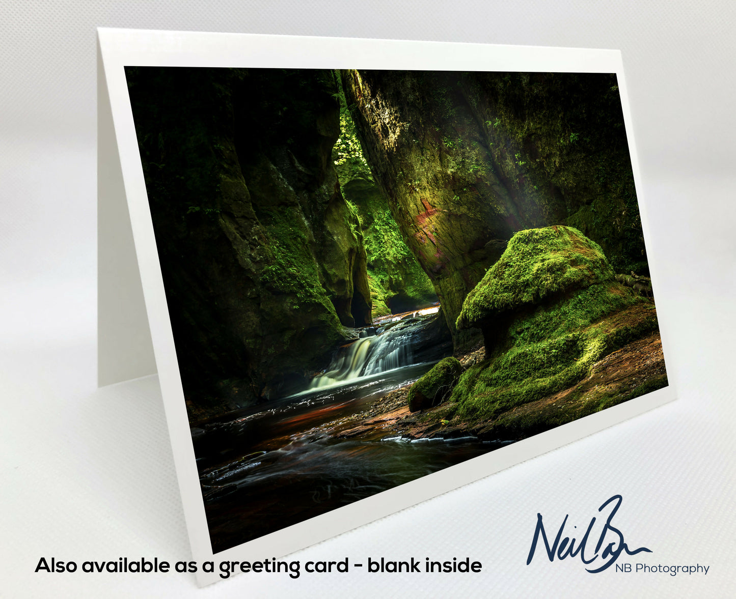 The Devil's Pulpit Scotland - A4 (40x30cm) Framed/Unframed Fine Art Photo Print