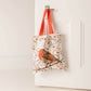 Christmas Robin Shopper Tote Bag