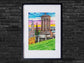 Edinburgh Carlton Hill Framed Giclee Art Print