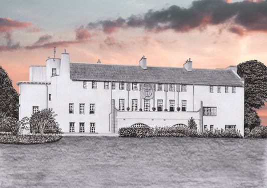 House for an Art Lover Print, Glasgow