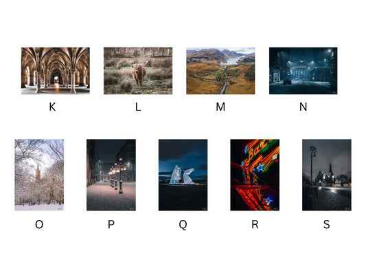 Scottish Landscape & Glasgow Prints | Pick Any Two