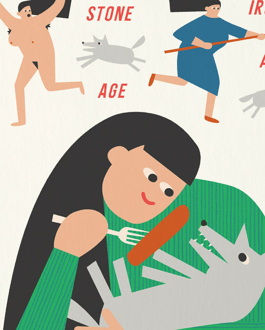 Dogs Throughout The Ages: Stone Age, Iron Age, Sausage